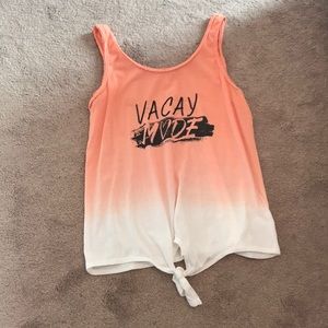 Summer tank top